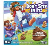 Hasbro Gaming Don't Step in It! Juego con Ruleta de Movimientos de Animales - Versión Francesa