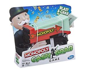 Hasbro Gaming E3037100 Monopoly Lluvia Monopoly, Juego Familiar con Billetera, Multicolor