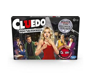 Hasbro Gaming Edición Mentira, Juego de Mesa con Acertijos, Estrategia, Multijugador, Creatividad con Amigos, Regalos para Amantes de los Clásicos y Niños de 8 Años o Más