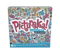 Hasbro Gaming F2564105 Juego Pictureka, Juego de Dibujos de Mesa Infantil, Juegos de Habilidad Mental, Divertido Juego Familiar para Mayores de 6 Años, Regalo de Reyes y Papá Noel para Niños y Niñas