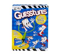 Hasbro Gaming Guesstures - Juego de charadas para 4 o más Jugadores, Juego de Fiesta Familiar para Edades de 8 años en adelante