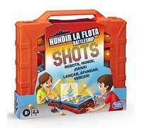 Hasbro Gaming- Hundir La Flota Shots Juego de Estrategia, Multicolor (E8229)