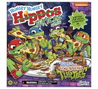 Hasbro Gaming Hungry Hungry Hippos: Teenage Mutant Ninja Turtles Edition Juego de mesa, juegos de mesa para niños, diversión familiar para más de 2 jugadores
