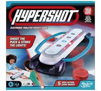 Hypershot - Juego electrónico de hockey de mesa | 5 juegos en 1 | Música, luces y sonidos | A partir de 8 años | para 1 a 2 jugadores | Juegos de mesa para niños
