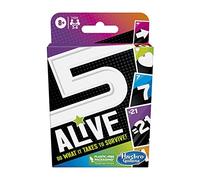 Hasbro Juego de cartas 5 Alive, ritmo rápido, 2-6 jugadores, 8+, multicolor