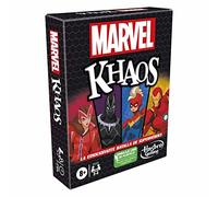 Hasbro Gaming Juego de Cartas Marvel Khaos con superhéroes Marvel - Divertido Juego de Familia para 2 a 4 Jugadores a Partir de 8 años