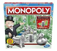 Hasbro Gaming - Juego de Mesa Monopoly para Mayores de 8 años - para 2 a 6 Jugadores - Incluye 8 peones (los peones Pueden Variar)