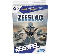 Hasbro Gaming Juego de Viaje de Batalla Naval, fácil de Llevar, Juego para 2 Jugadores, Juego de Viaje para niños - versión Holandesa