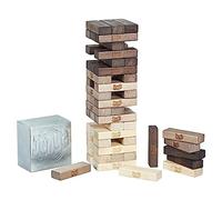 Hasbro Gaming Juego Jenga, Edición Serie Rústica, Multicolor