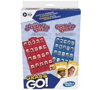 Hasbro Gaming Juego ¿Quién es Quién? Grab and Go, Juego de Mesa de Portatil para Adivinar el Personaje, Juguetes para Niños y Niñas de 6 Años o Más, Fiestas al Aire Libre con Amigos y Familia