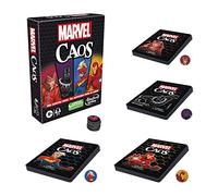 Hasbro Gaming, Marvel Caos - Juego de Cartas con superhéroes Marvel, Divertido Juego para familias a Partir de 8 años, Juego rápido y fácil de Aprender