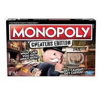 Hasbro Gaming monopolio de juego: Cheaters Edition para niños de 8 años en adelante, color negro, talla única (E1871102) , color/modelo surtido