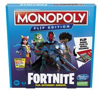 Hasbro Gaming Monopoly Flip Edition: Juego de mesa Fortnite para mayores de 13 a os Juego inspirado en el videojuego Fortnite Juegos de mesa para