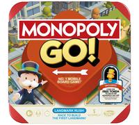 Hasbro Gaming Monopoly GO Juego de estrategia para niños de más de 8 años, para