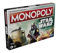 Hasbro Gaming, Monopoly Star Wars Boba Fett, Juegos de Mesa, Estrategia e Inversión para Niños y Niñas de 8 Años o Más, Multijugador, Tablero con Colores Vivos, Regalos para niños y niñas