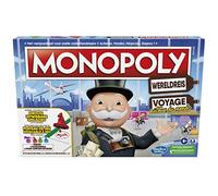 Hasbro Gaming Monopoly Viaje alrededor del mundo, juego de mesa (versión francesa y holandesa)