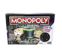Hasbro Gaming- Monopoly Voice Banking Electrónico Juego de mesa familiar para edades de 8 y más, Idioma Inglés, Multicolor (E4816) , color/modelo surtido