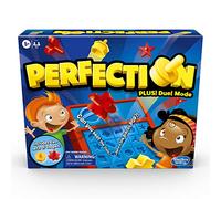 Hasbro Gaming Perfection Game Plus 2 jugadores modo Duel Popping formas y piezas a partir de 5 años (exclusivo de Amazon)