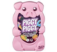 Hasbro Gaming Piggy Piggy, Juego de Cartas, 2 a 6 Jugadores, Planes al Aire Libre, Familia y Amigos, Regalo para Niños y Niñas de 7 Años o Más, Cerditos y Cabras