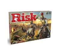Hasbro Gaming, Risk: El Juego de la Conquista Estrátegica, Ejército de Juguete, Tablero Mundial, 42 Territorios, 6 Continentes, Estrategia, Juegos para Fiestas, Regalo Multijugador, Acción y Aventura