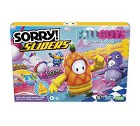Hasbro Gaming ¡Sorry! Sliders Fall Guys Ultimate Knockout Juego de mesa para niños a partir de 8 años, emocionante giro en el clásico juego de mesa familiar Hasbro