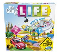 Hasbro Gaming The Game of Life Juego de mesa Juegos familiares para ni os mayores de 8 a os Incluye 31 juegos de mesa familiares de carreras para