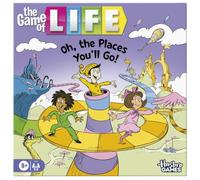 Hasbro Gaming The Game of Life: Oh, The Places You'll Go! Edition Board Games, Dr. Seuss Kids Games, 8+