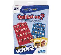 Hasbro Gaming ¿Quién es eso? Edición de Viajes, Juego de adivinanzas Clásico, Juego portátil para 2 Jugadores, Juego de Viaje para niños