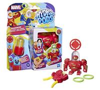 Hasbro Hydro Pods - Marvel Hulkbuster - Aqua-Armadura - Iron Man Traje Mech - Juguete de Batalla