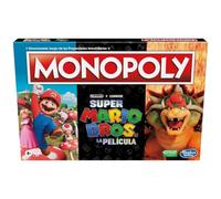 Hasbro - Juego de Mesa Monopoly basado en la película The Super Mario Bros - Incluye Token de Bowser