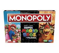 Hasbro - Juego de Mesa Monopoly basado en la película The Super Mario Bros - Incluye Token de Bowser
