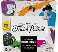 Hasbro La edición 2010 de Trivial Pursuit incluye los años 2010-2020, juego de mesa para adultos y adolescentes, para 2-6 jugadores a partir de 16 años, idioma alemán