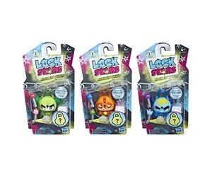 Hasbro Lock Stars E4607EP40 Multipack 2, Modelos /Colores surtidos, Paquete de 3 unidades