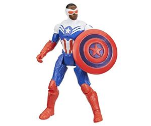 Hasbro Marvel Angers Epic World of Action, Anti-Venom Capitán América, Figura de Acción para Niños y Niñas de 4 Años o Más, Juguete de Superhéroes, Coleccionable, Idea de Regalo