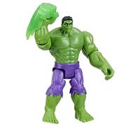 Hasbro Marvel Avengers Epic Hero Series, Hulk, Figuras de Acción de Superhéroes, Juguete Verde para niños de 3 años o más, Figura de Cómics, Diversión con Amigos, Coleccionar