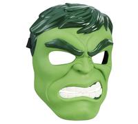Hasbro Marvel Avengers, Hulk, Máscara para Juegos de Rol, Juguetes de Superhéroes y Villanos, Fantasía, Diversión con Amigos, Cosplay, Idea de Regalo para Niños de 5 Años o Más