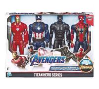 Hasbro Marvel Avengers Titan Heroes Figura 4 Personajes
