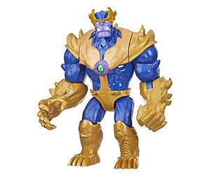 Hasbro - Marvel Classic - Avengers Mech Strike - Monster Hunters - Thanos Golpe Monstruoso - Figura Deluxe de 22,5 cm - A Partir de 4 años, F4376