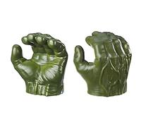 Hasbro Marvel, Gamma Puños Hulk, Juguetes de Superhéoes para Niños y Niñas a Partir de 4 Años, Disfraz de Película, Juegos de Disfraces, Accesorios, Gran Agarre, Diversión con Amigos