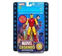 Hasbro Marvel Legends 20 Aniversario Iron Man Retro Figura 15 cm NUEVO OVP