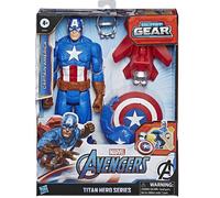 Hasbro Marvel Legends Avengers Titan Hero Blast Gear Capitán América 30 Cm