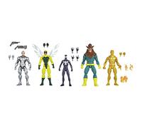 Hasbro Marvel Legends Series Spider-Man Toy - Paquete de 5 Figuras de acción coleccionables a Escala de 6 Pulgadas, 14 Accesorios, niños a Partir de 4 años, Multicolor (F3479), Exclusivo en Amazon