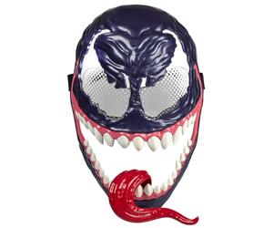 Hasbro Marvel Spider-Man, Máscara Venom, Juguetes de Superhéroes, Ropa de Juegos de Fantasía, Cómics y Películas, Regalo para Niños y Niñas de 5 Años o Más, Color Morado