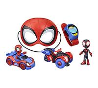 Hasbro Marvel Spidey and His Amazing Friends Role Play Vehicle Bundle, Exclusivo en Amazon