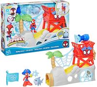 Hasbro - Marvel - Spidey Y Sus Amigos Fantásticos - Redes De Agua - Isla Spidey