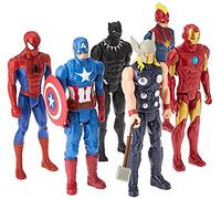 Hasbro- Marvel Titan Hero Series Multipack (6 Figuras de acción de 30 cm, a Partir de 4 años) (F28615S1), Exclusivo en Amazon