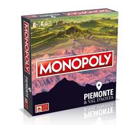 Hasbro, monopoly, los pueblos de italia piamonte y val d'aosta, juego