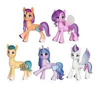 My Little Pony: Deja tu Huella - Colección Conoce a los 5 Amigos - 5 Figuras de Ponis - A Partir de 3 años