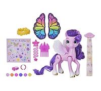 Hasbro My Little Pony Princesa Rubí Pétalos Look Style, Figura de Moda con Accesorios