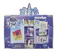 Hasbro My Little Pony Unicorn Party Present Mini Figura de regalo de fiesta, paquete de 12